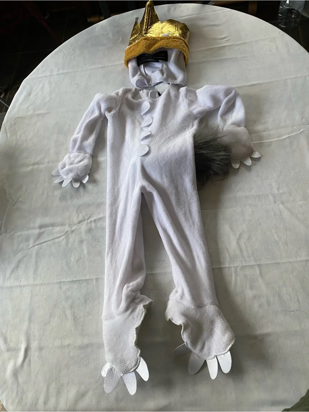 NWOT Halloween Where the Wild Things Are Costume and Crown Size Kids 2-3T